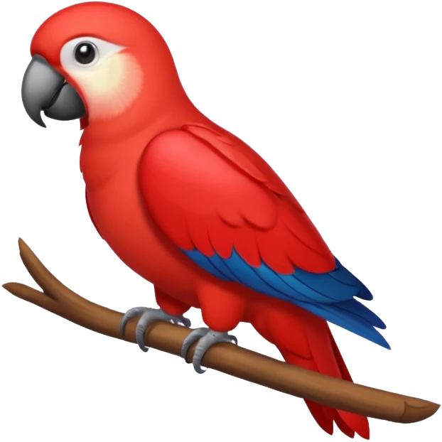 red parrot emoji