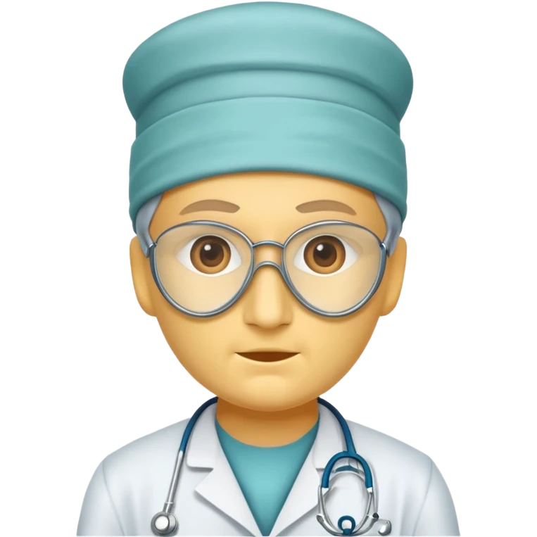 pleuge doctor mask no hat emoji