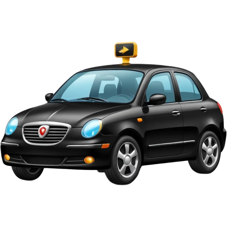 mach mir ein auto mit navi emoji