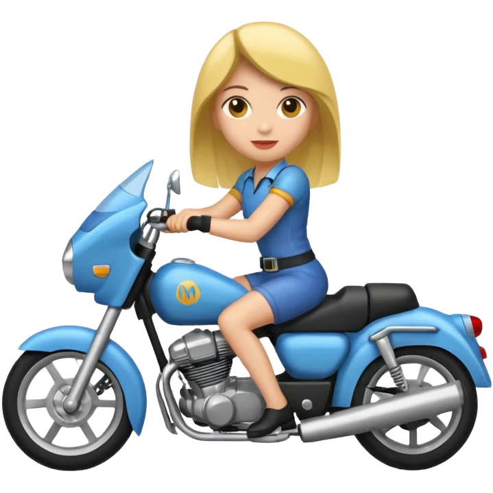 Grab moto women emoji