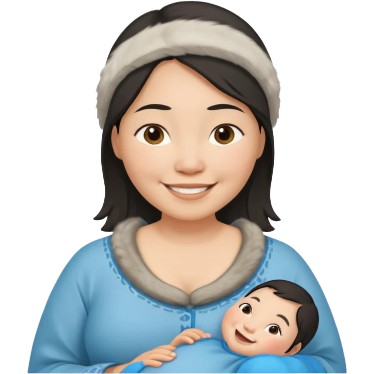 pregnant inuit woman emoji