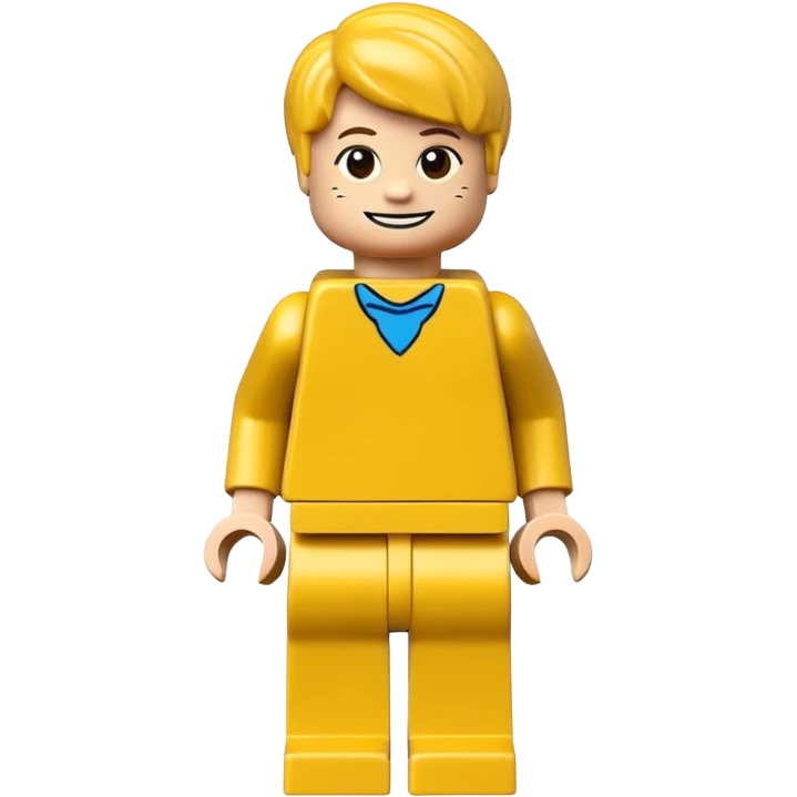 Boneco de Lego emoji