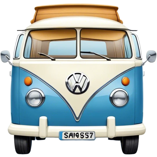 VW camper van emoji