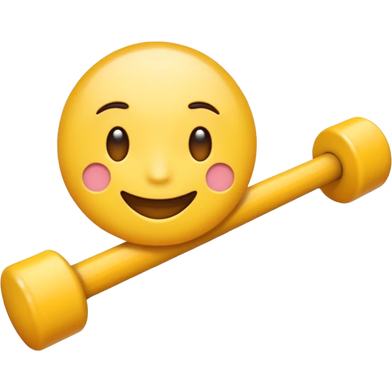 crer un emoji pour representer la moitier et maitenent avec une barr orizontal emoji