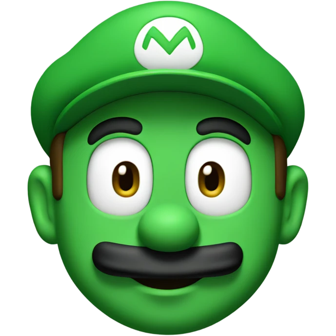 Green Mario emoji