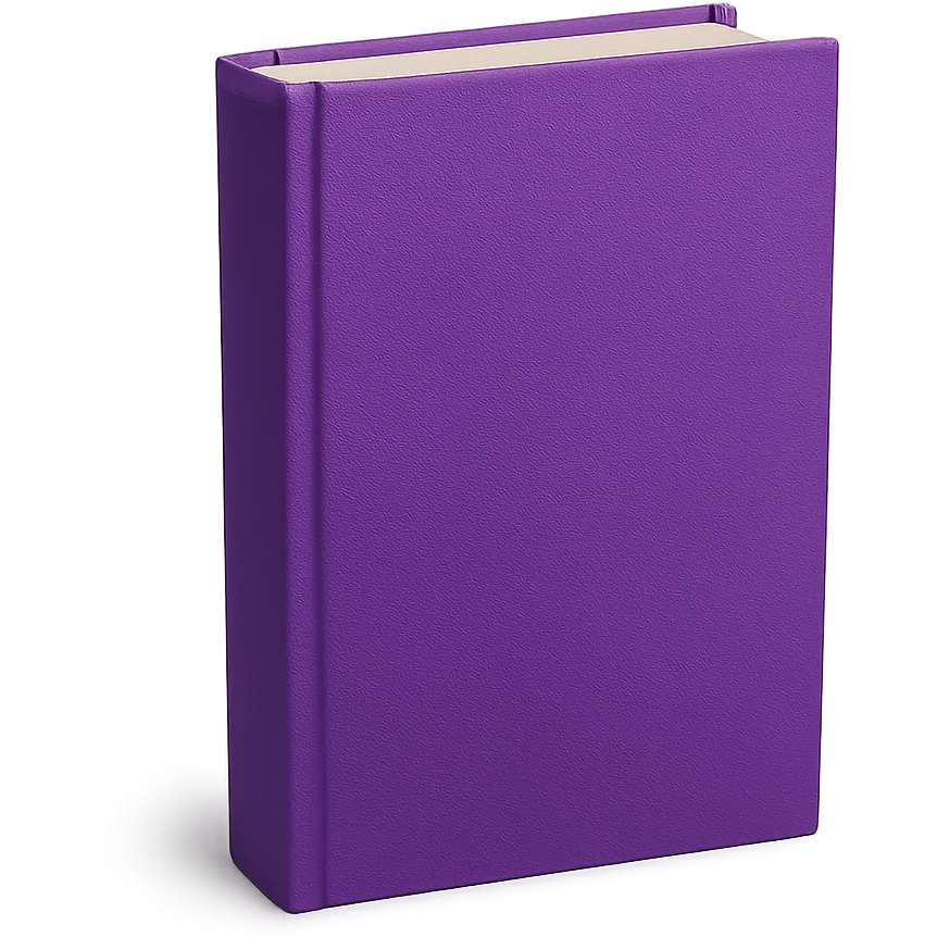 purple book emoji