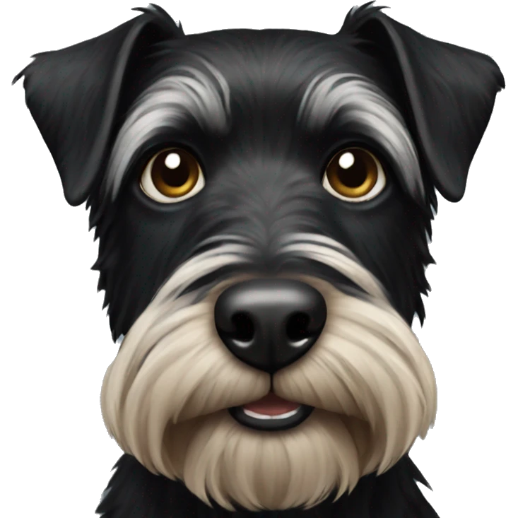 black terrier emoji