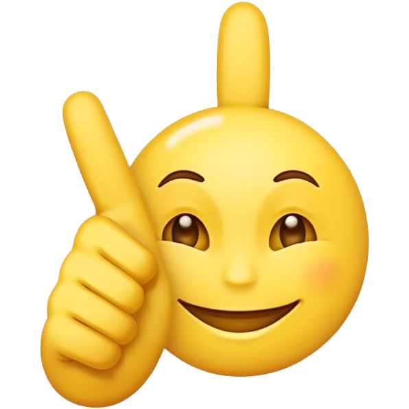 Smiling emoji with two middle fingers emoji