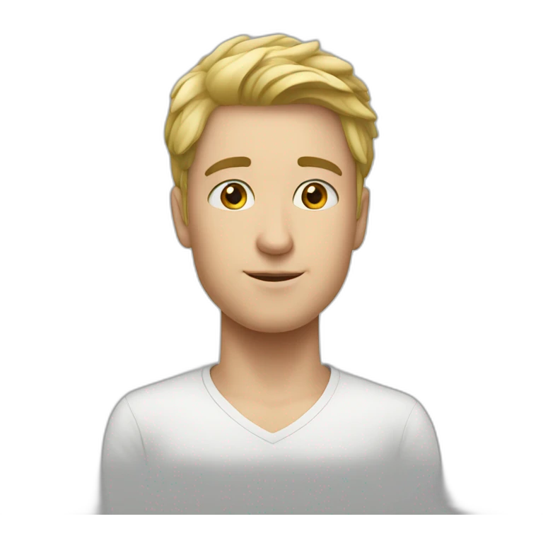 Garçon blanc etbrum emoji
