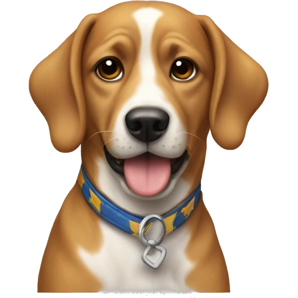 Winner dog emoji