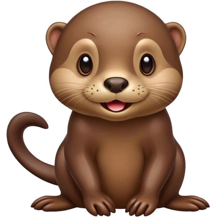 Naughty otter emoji