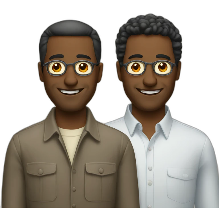 Two liberal guys emoji