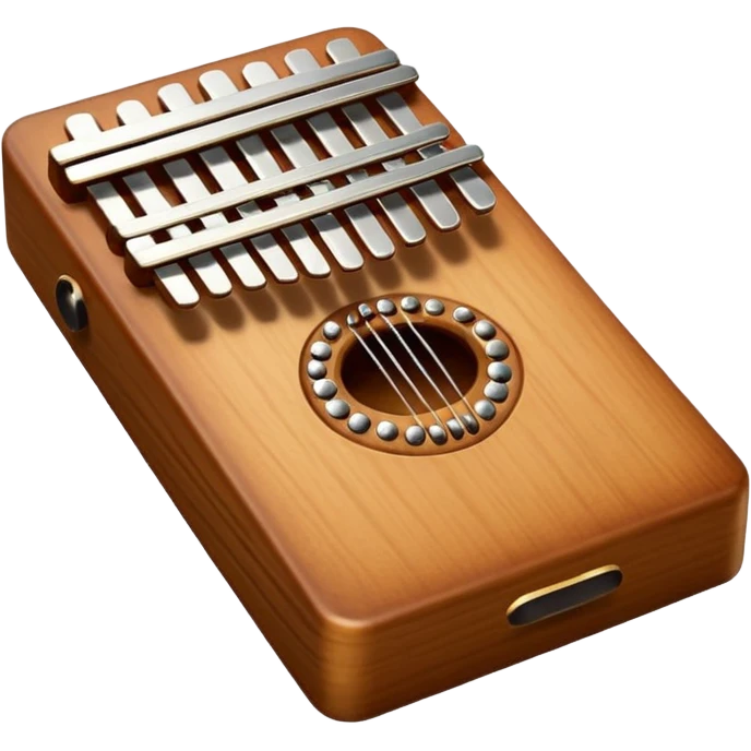 wood kalimba  emoji