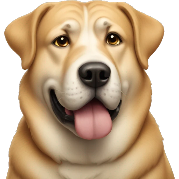 big fat dog emoji