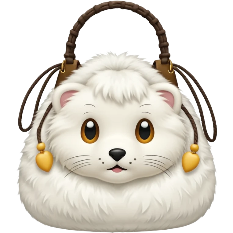 fluffy bag emoji
