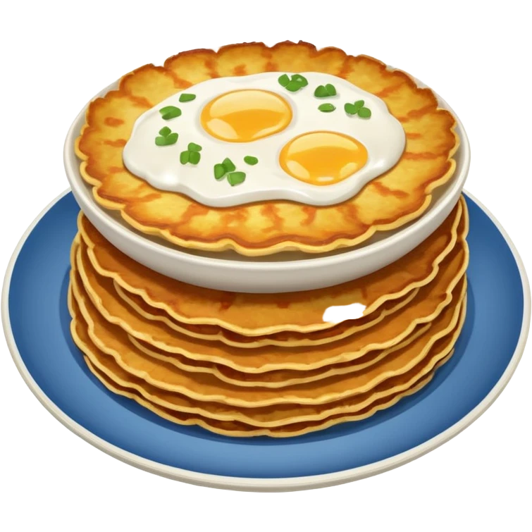 Draniki food dish emoji