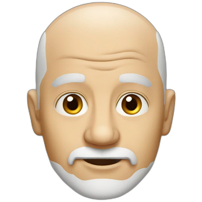 old bald guy emoji