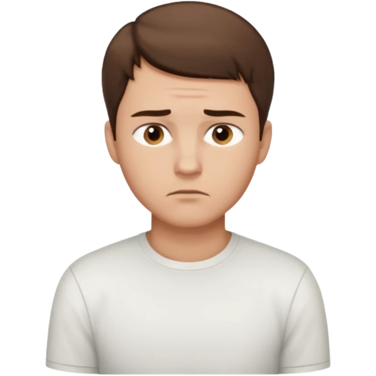 man thinking emoji
