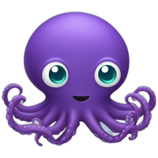 Octopus video player emoji