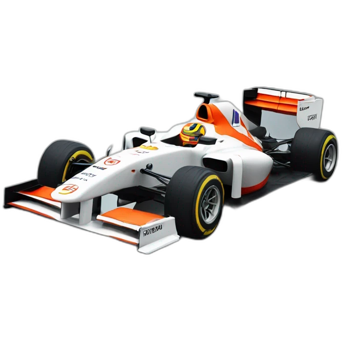 F1 car emoji