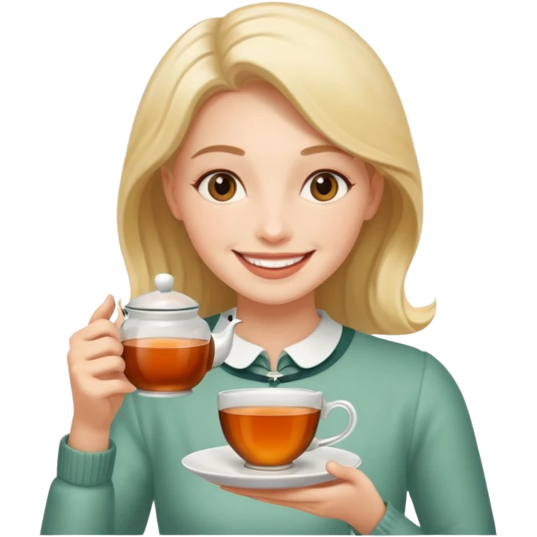Tea time fikka emoji