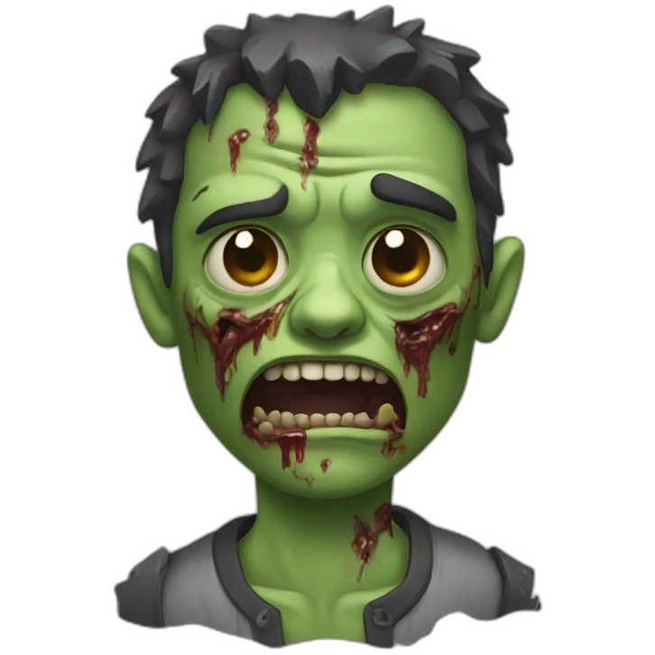 zombie feo emoji