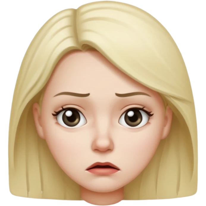 Stupid woman emoji