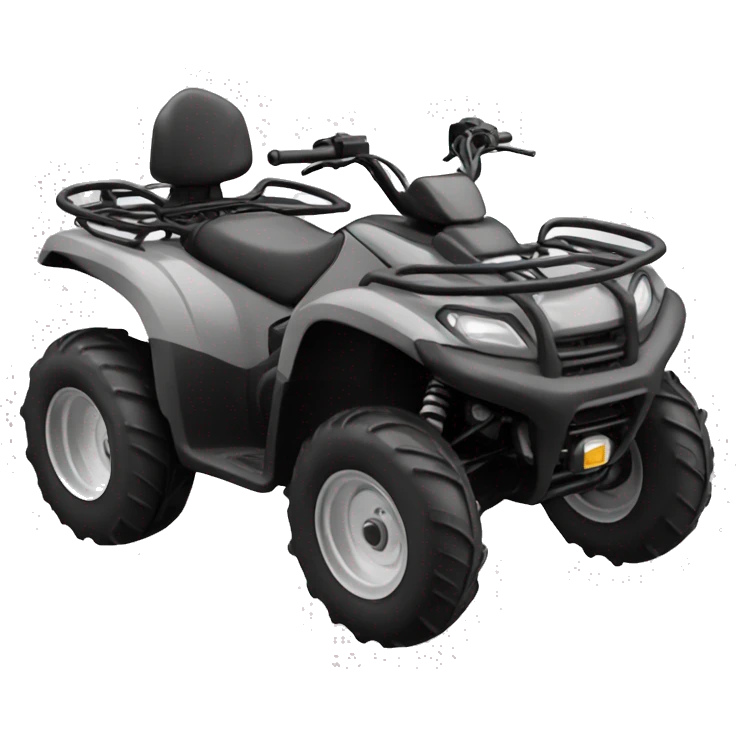 quad bike gray  emoji