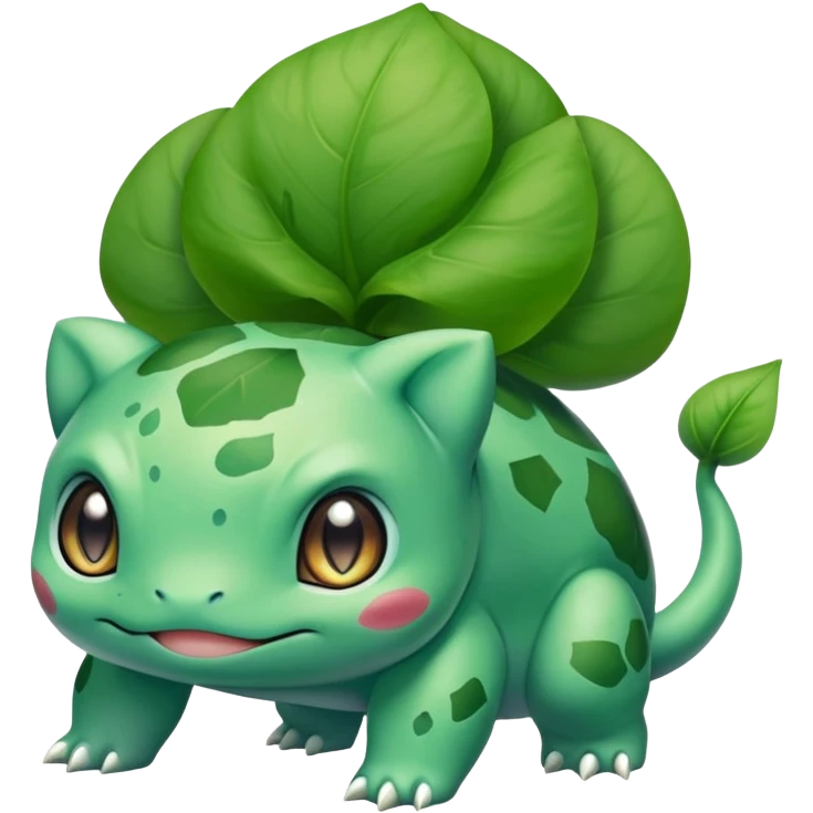Bulbasaur from anime emoji