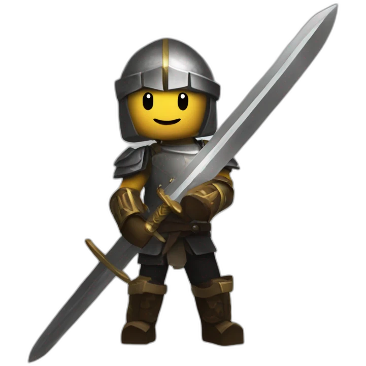 roblox player and sword emoji