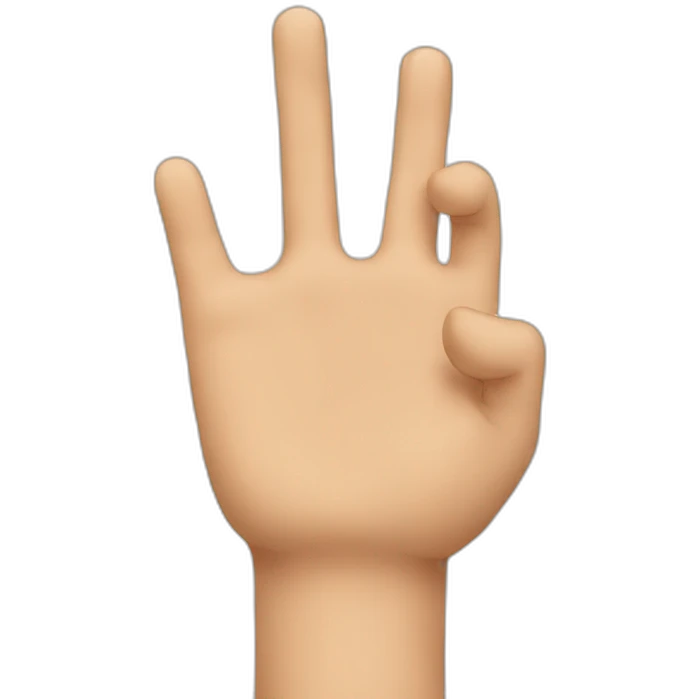 Finger emoji