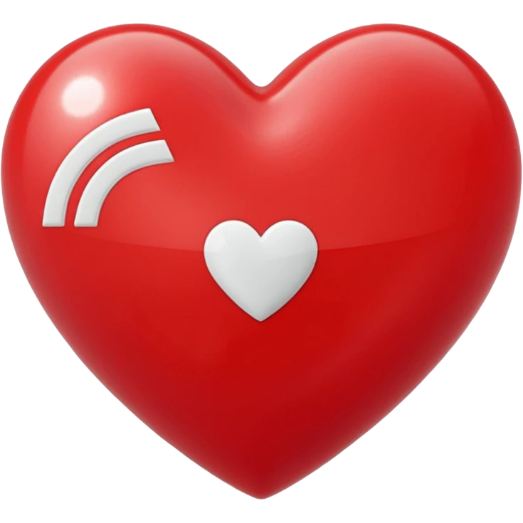 Adidas heart emoji