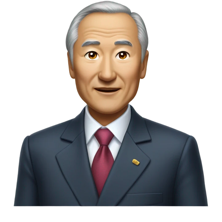 Nūrsūltan Nazarbaev President of Kazakhstan emoji