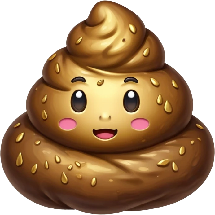 Guilded turd emoji