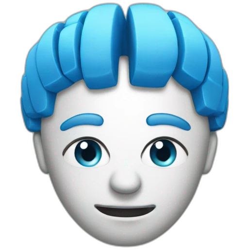 un os dans un cerveau emoji
