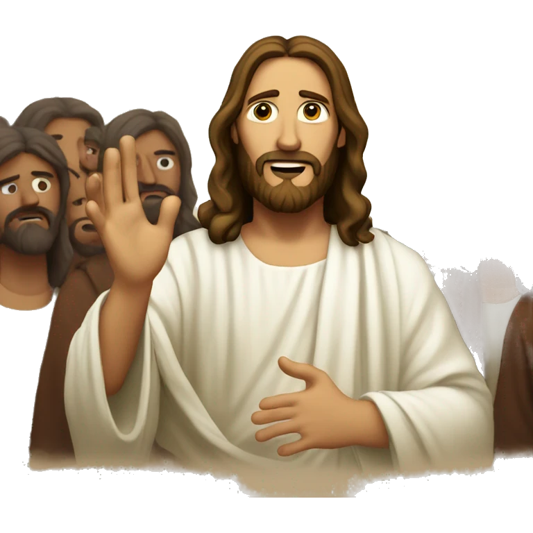 Jesus disagrees  emoji