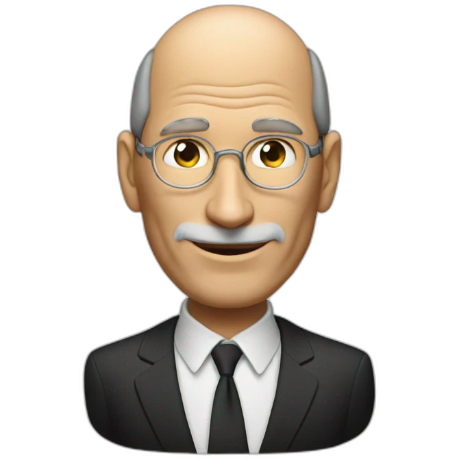 Steve Jobs saying well done emoji