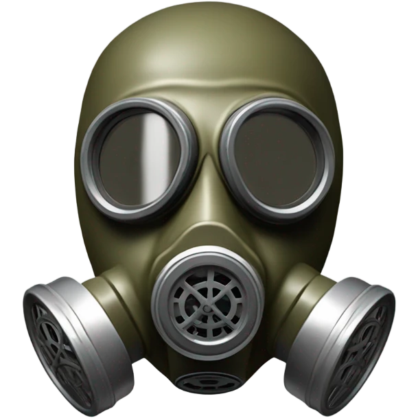 wwII gask mask emoji