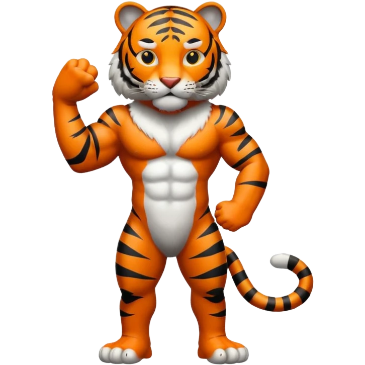 Tiger body emoji