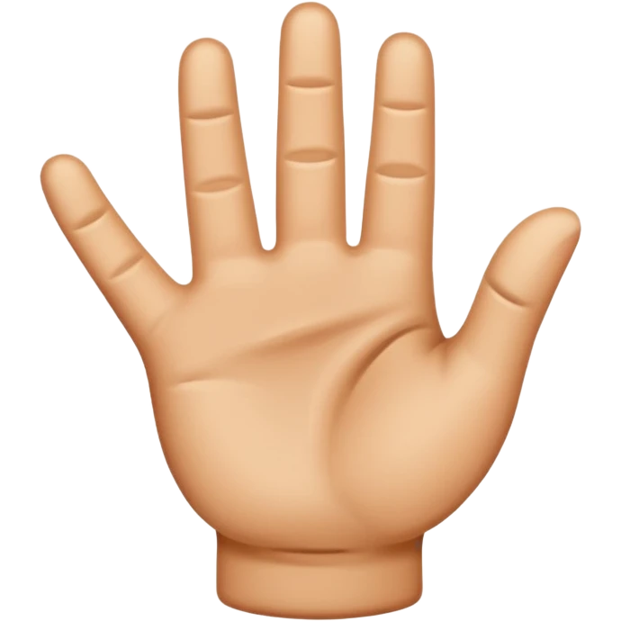 W hand emoji emoji