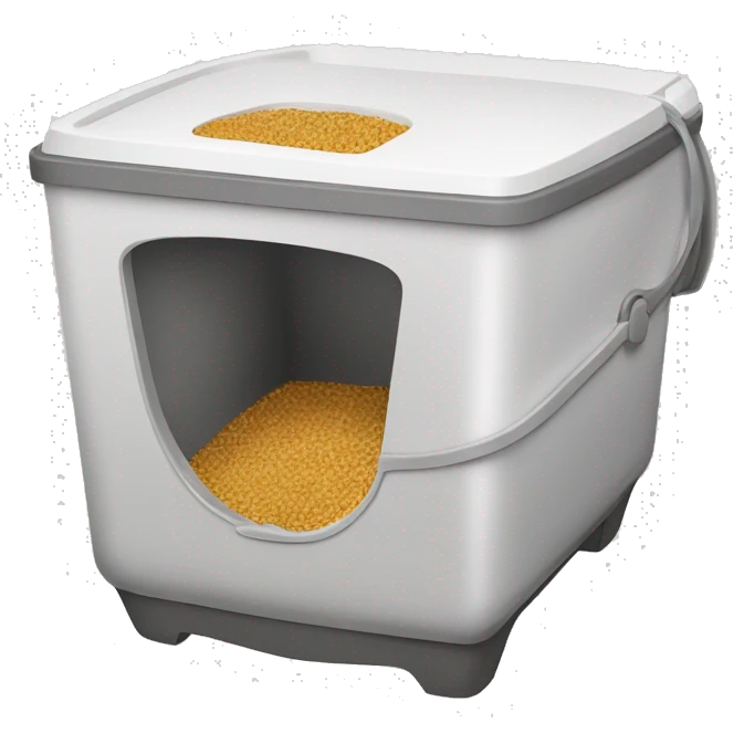 automatic cat litter box emoji