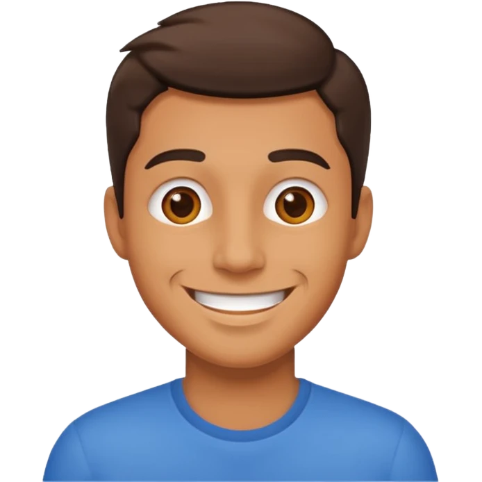 Make the emoji of this man emoji