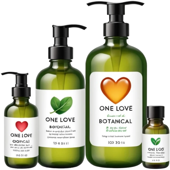 one love organics Botanical B skincare emoji