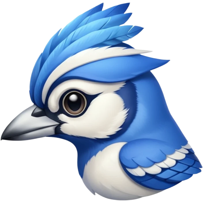 A bluejay emoji