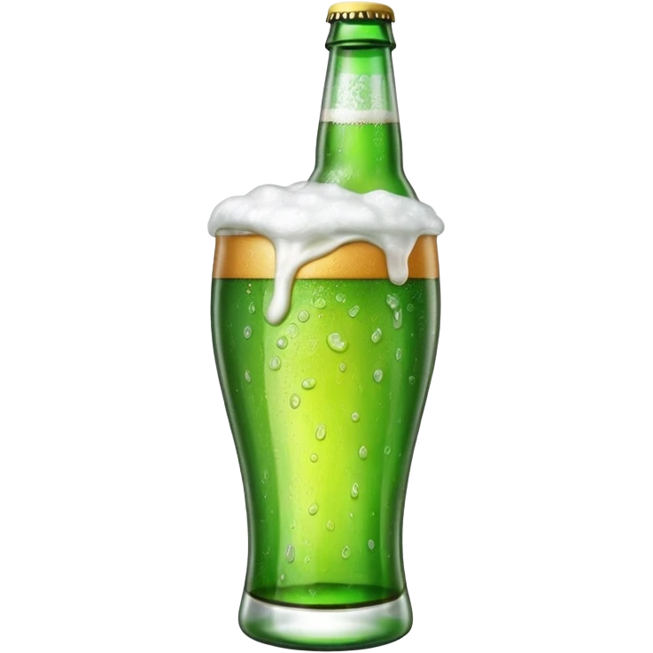 cold beer bottle emoji