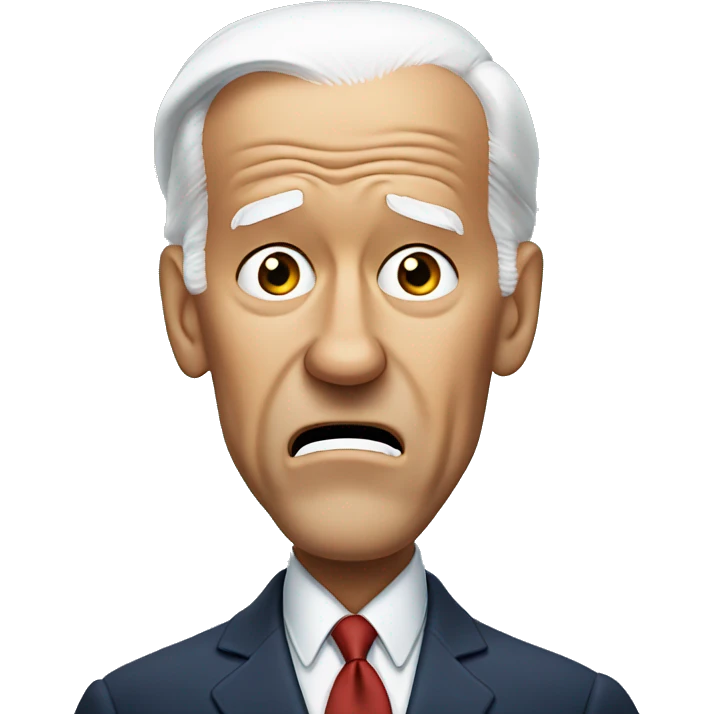 joe biden looking confused mouth open emoji