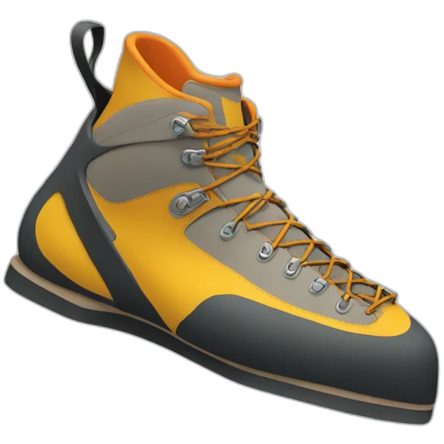 Climbing shoes for bouldering emoji