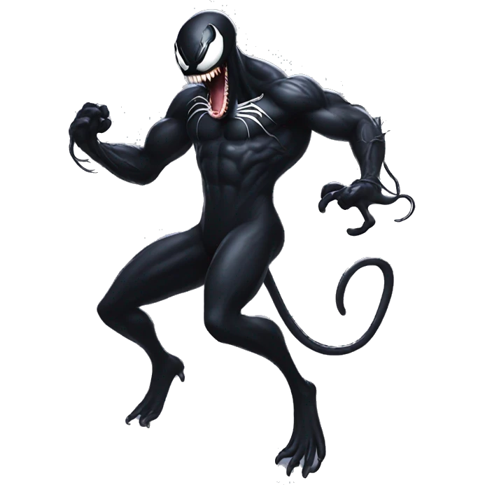Venom bailando emoji