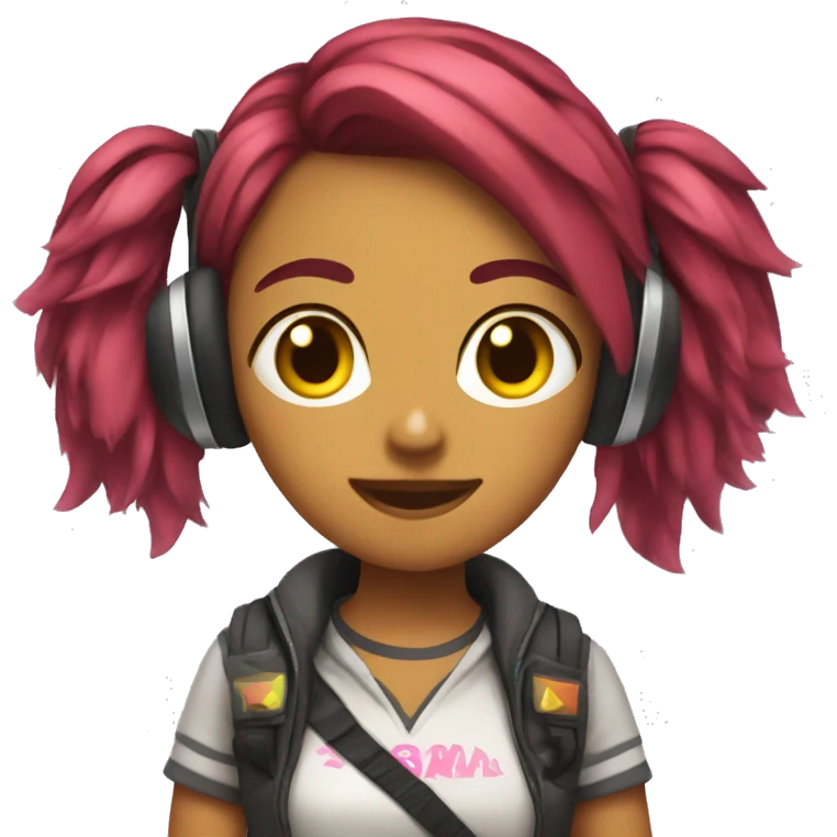 Chica gamer emoji