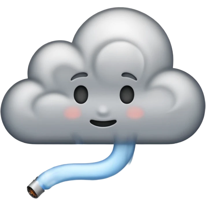smoke from exhaust emoji